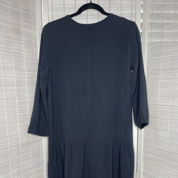 MaxMara Navy Shift Dress - Picture 6 of 9